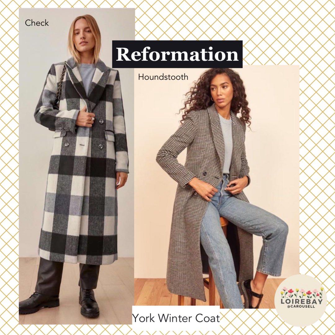 Reformation shop york coat
