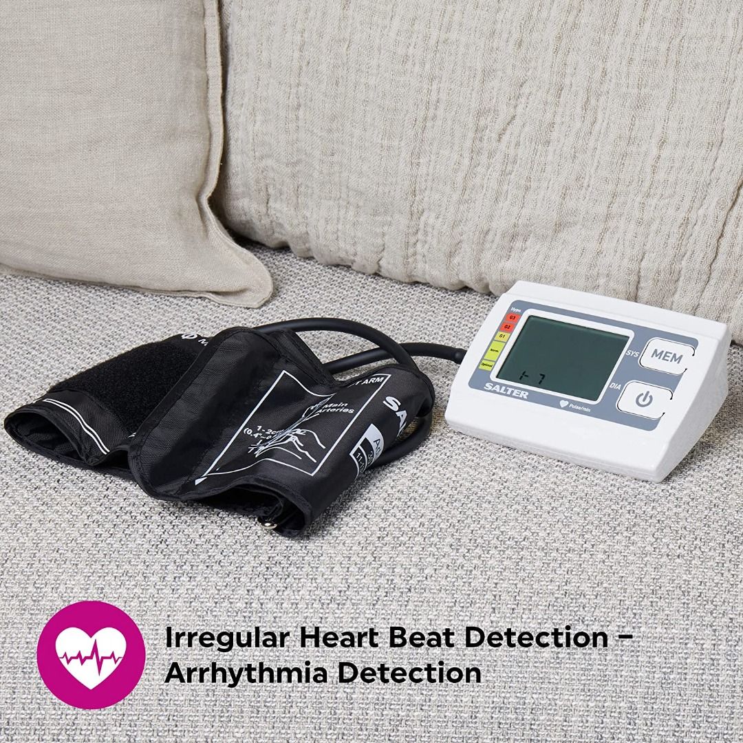 Salter BPA9200GB Automatic Arm Blood Pressure Monitor, Oscillometric Measurements, Easy to