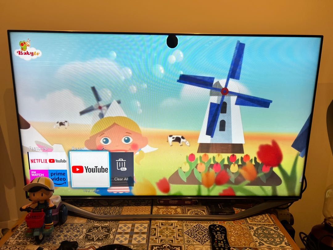 samsung-46-inch-tv-tv-home-appliances-tv-entertainment-tv-on