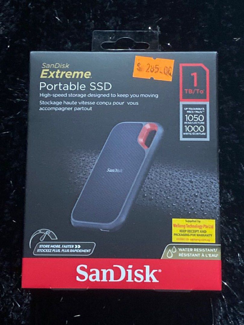 Sandisk Extreme Portable SSD 1TB Computers Tech Parts