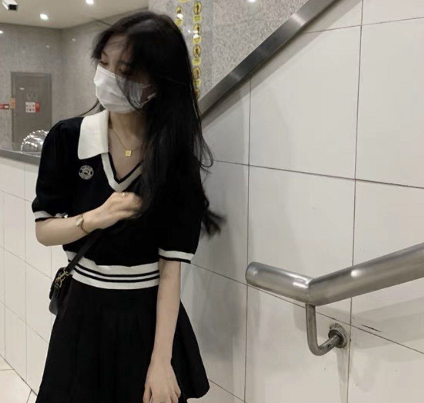 School girl top, Women's Fashion, Tops, Shirts on Carousell