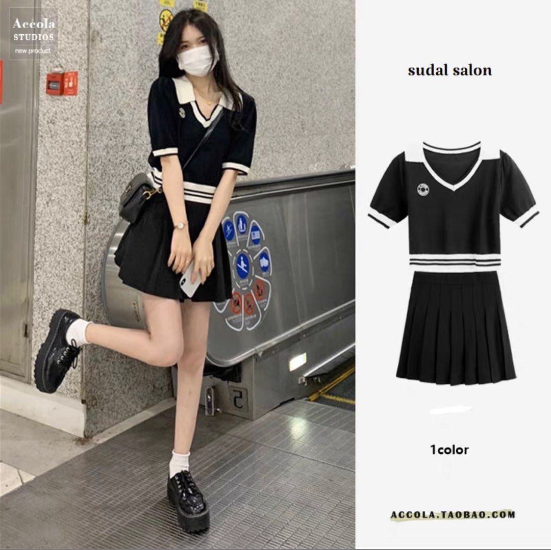 School girl top, Women's Fashion, Tops, Shirts on Carousell