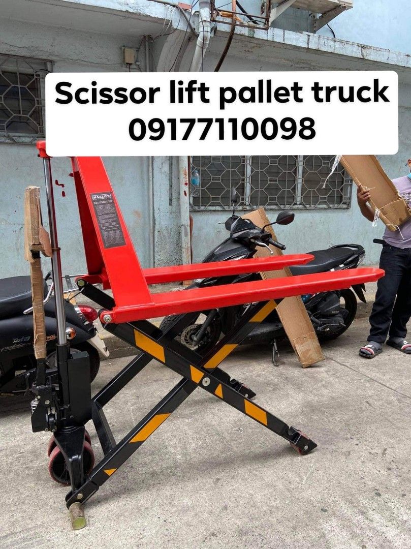 Scissor lift pallet truck, Commercial & Industrial, Industrial