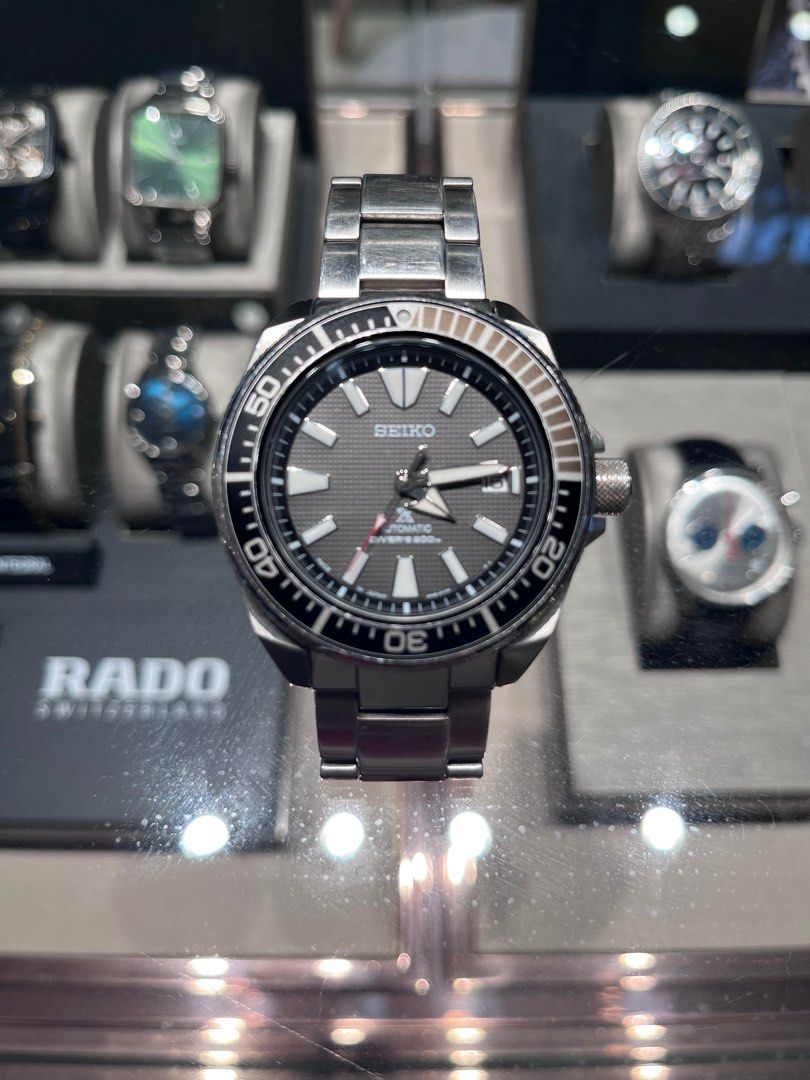 Seiko prospex samurai automatic divers hotsell men's watch srpb51k1