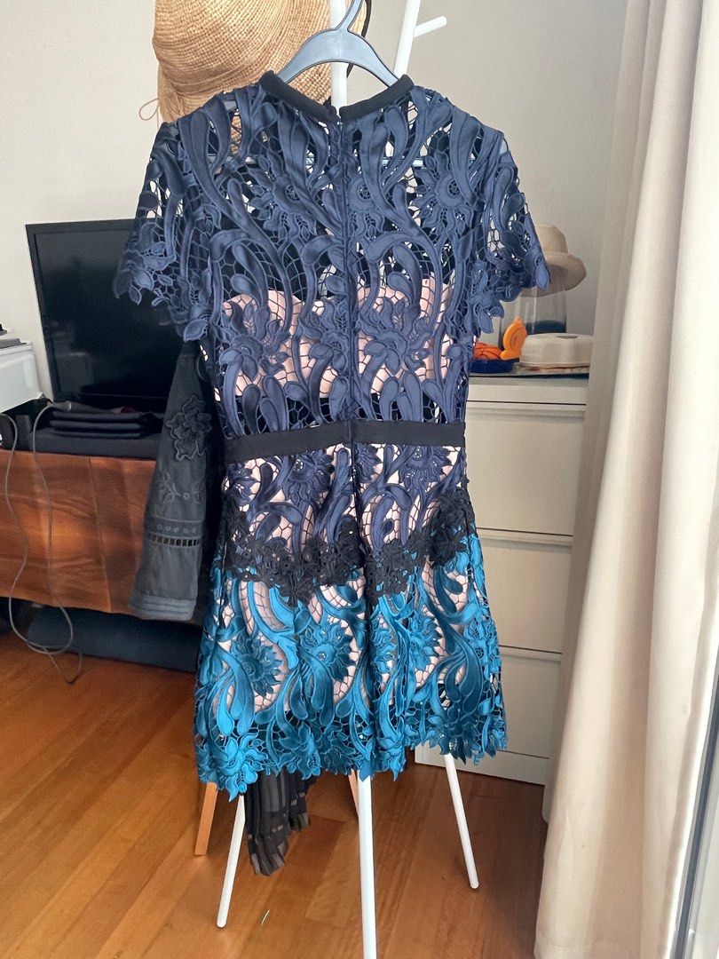 Self portrait hotsell prairie mini dress