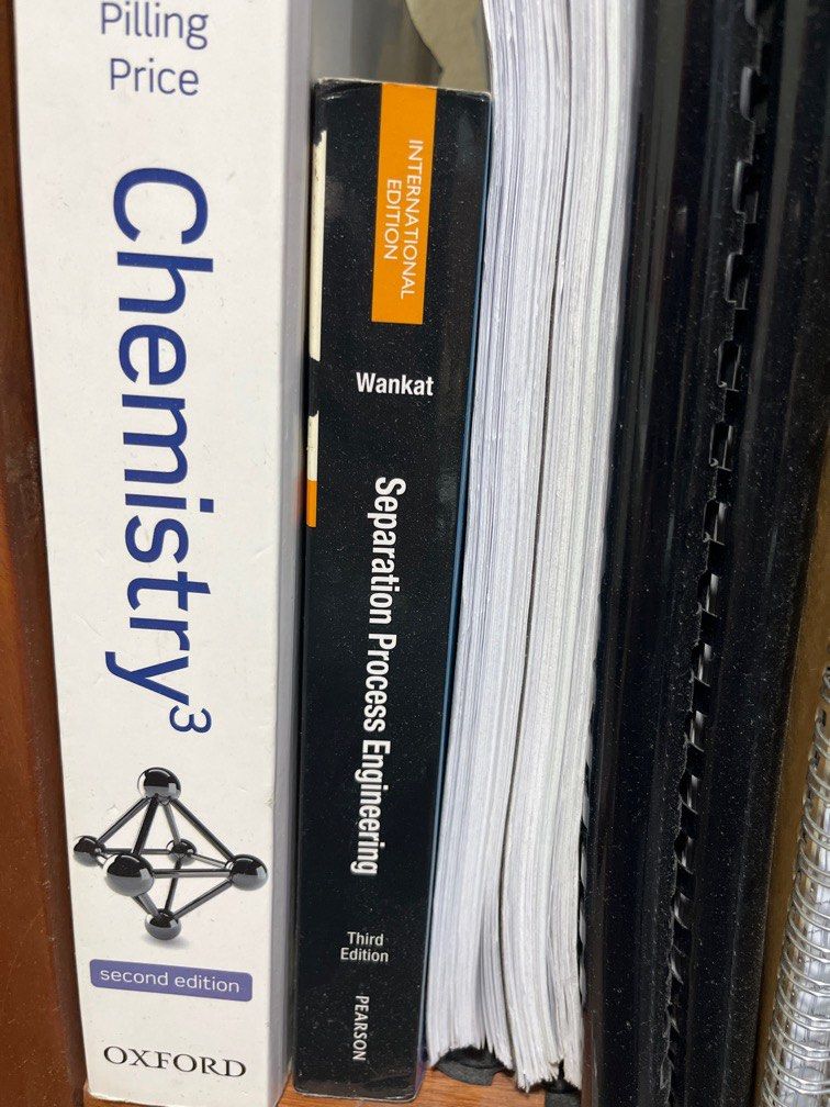 Separation Process Engineering 3rd Edition (Category: Textbooks) located in Singapore. Submitted by pfft__wind (Listing ID 1209602222, Image 2). Description: Light highlighting on some pages. .