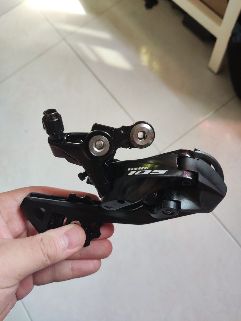 Dérailleur Arrière Shimano 105 RD-R7000-GS (11v, Noir, Longue Cage) – Occasion