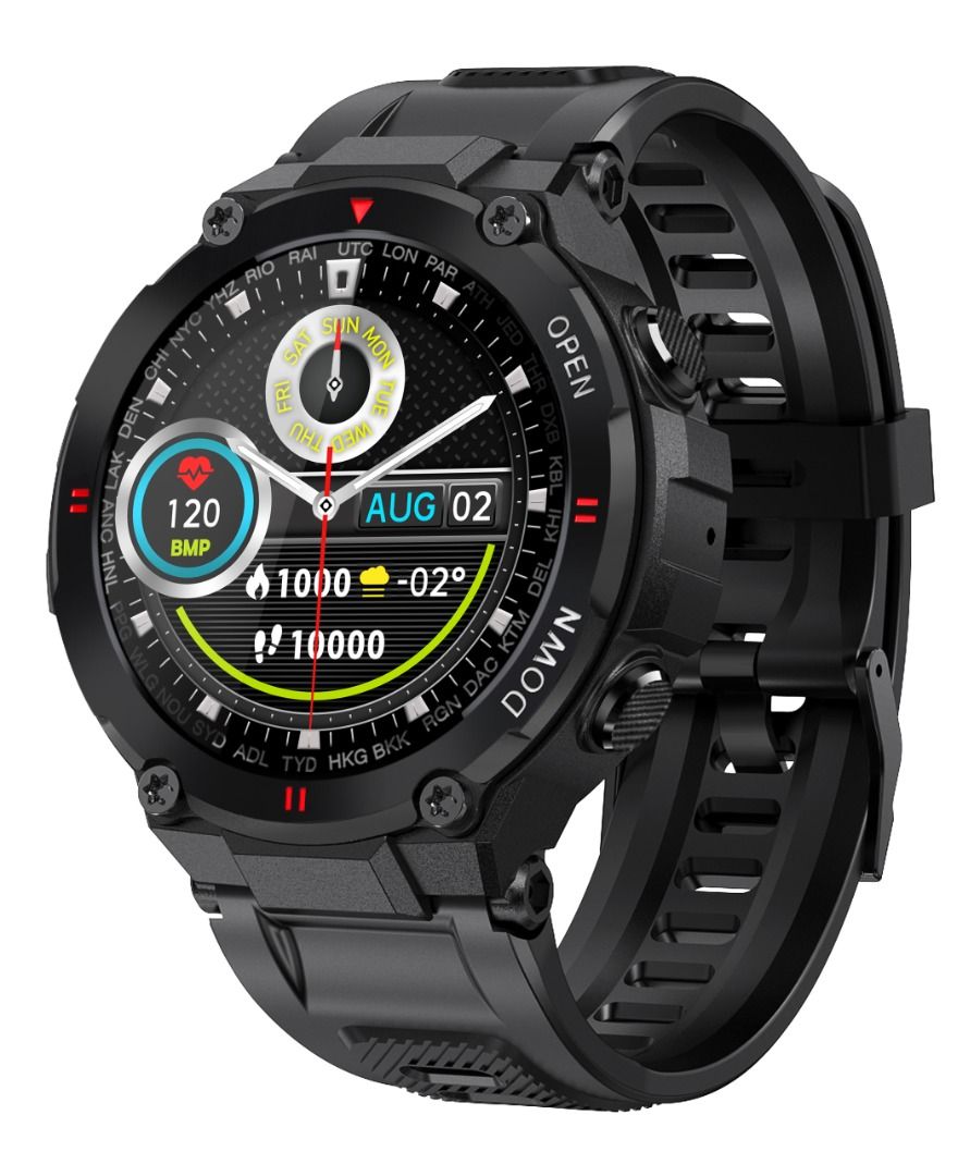 Sports watch iphone store compatible