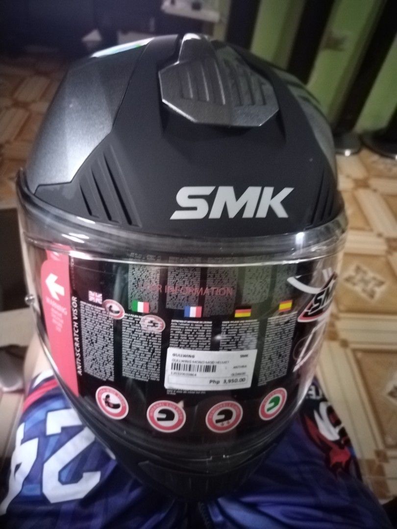 SMK HELMET, Motorbikes, Motorbike Parts & Accessories, Helmets and