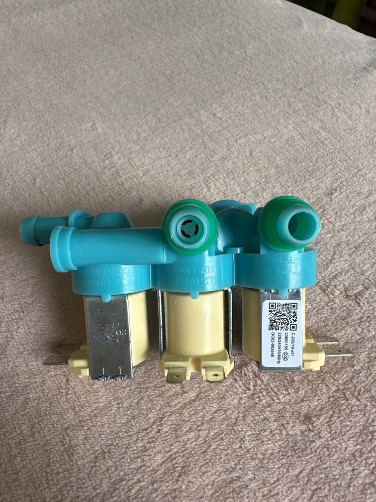 Triple Inlet Solenoid Water Valve Replacement kit for Washing Machine