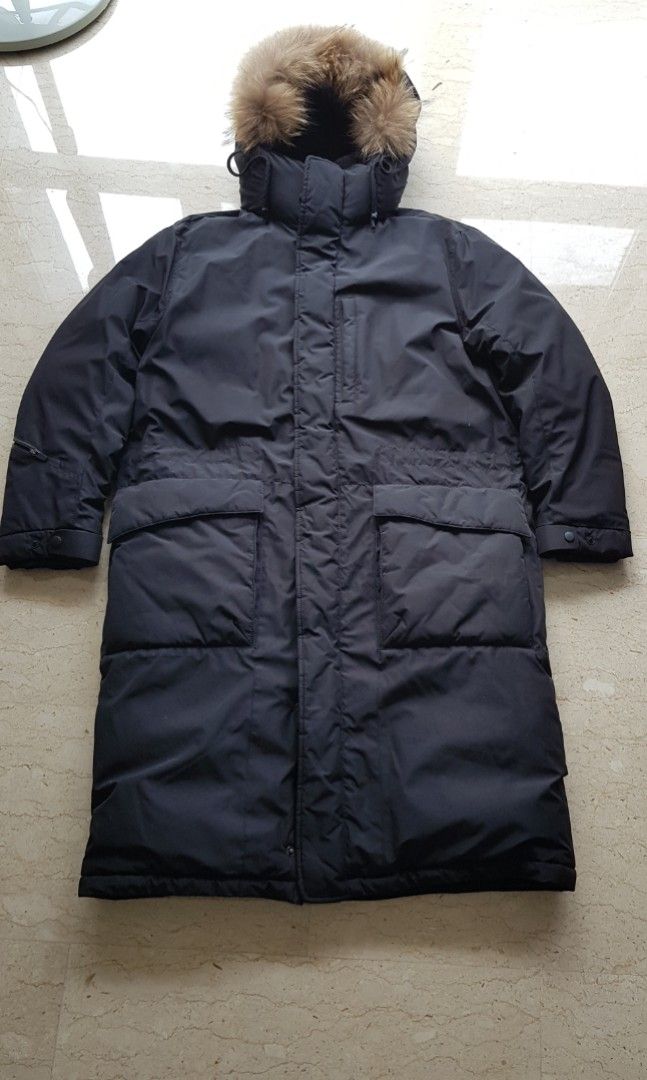 SPAO Caterpillar Winter Jacket Premium Long Down Parka SPJD84VC12 Korea Imported
