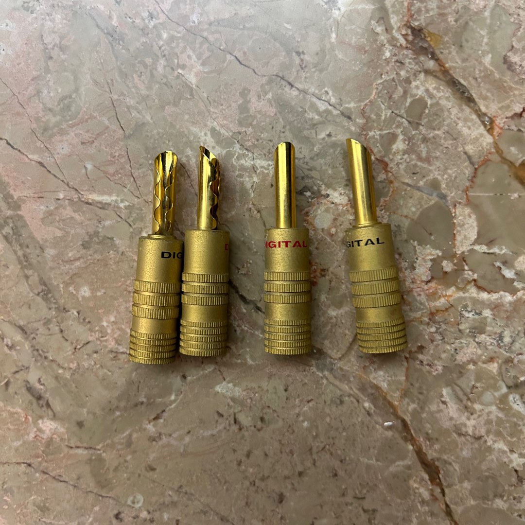 Speaker cable connector (suitable for audiophile equipment), Computers