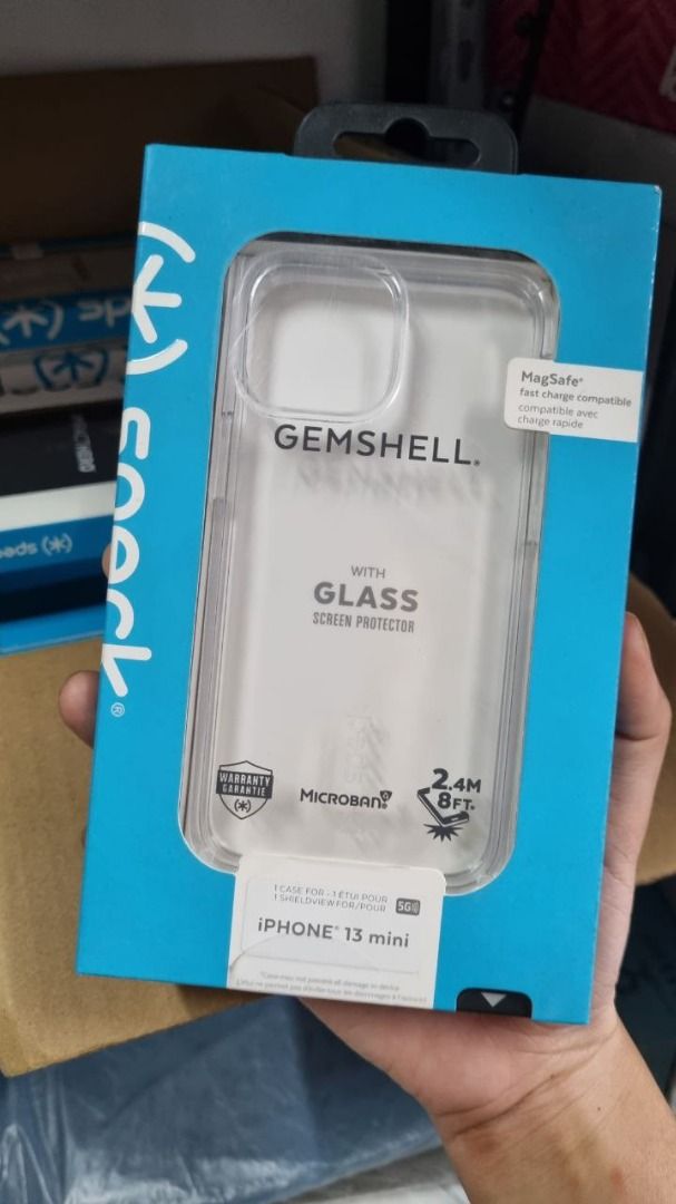 Speck case iPhone 13 mini (Category: Cases & Sleeves) located in Valenzuela. Submitted by onhoco (Listing ID 1209539681, Image 1). Description: Speck case iPhone 13 mini Php750 📌 SEALED.