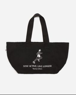 Sporty and Rich Live Longer Tote Bag