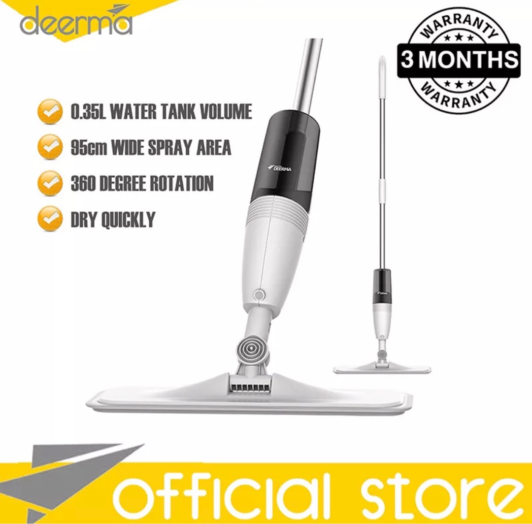Spray mop Xiaomi Deerma, Furniture & Home Living, Cleaning & Homecare ...