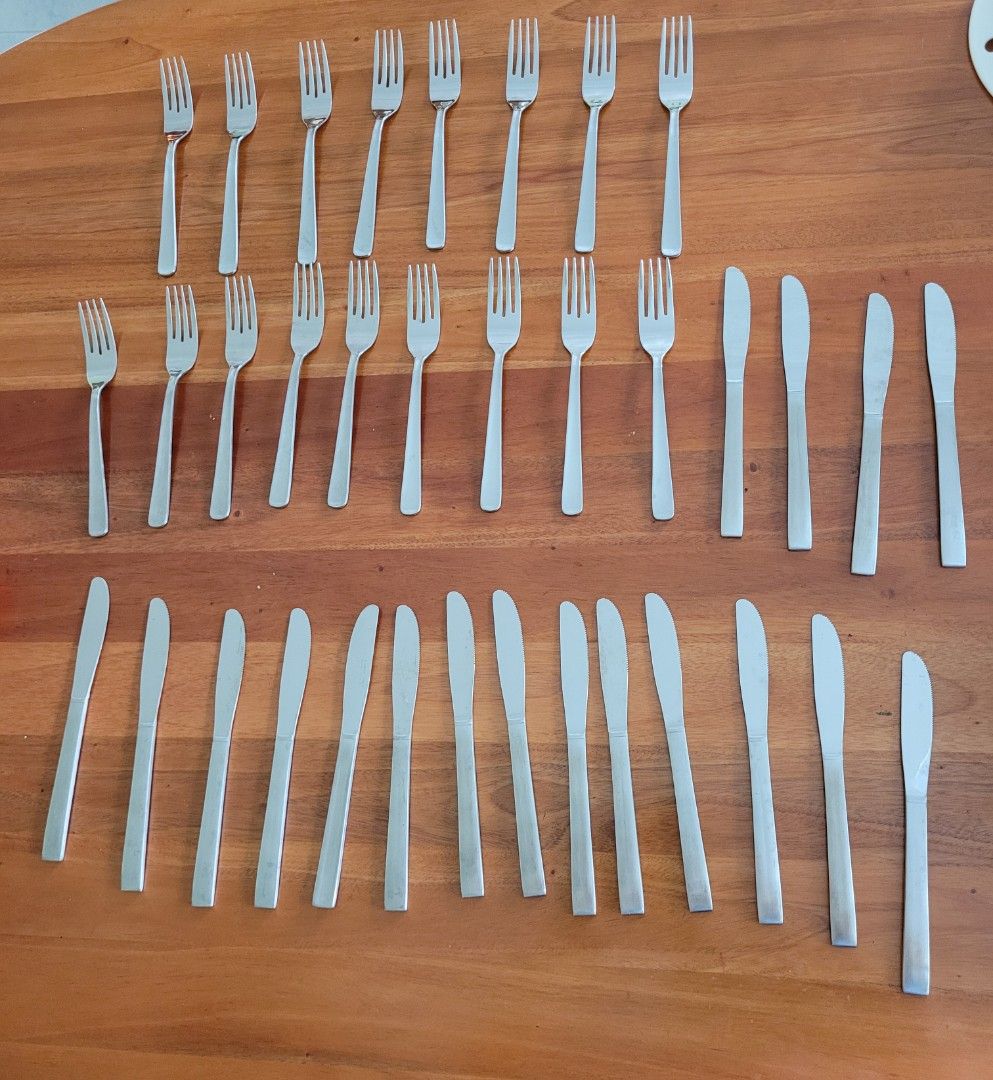 Stainless Steel Royal Steel Forks and butter Knife, Furniture & Home