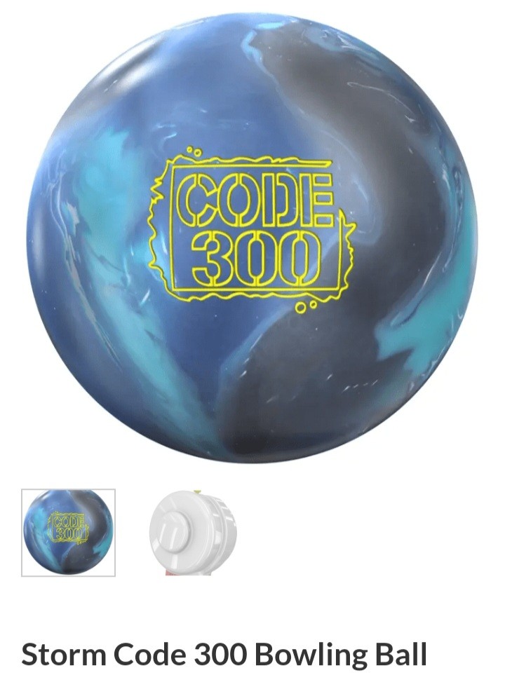 Storm code 300 bowling ball