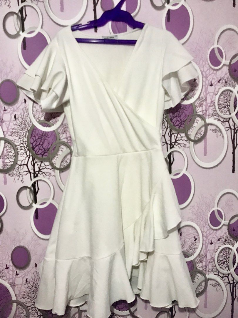 Stripes Cotton White Black sheep Long dress Greenhills, Women's