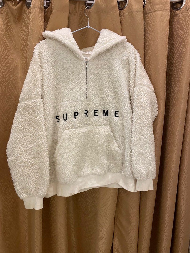 Supreme sherpa pullover store