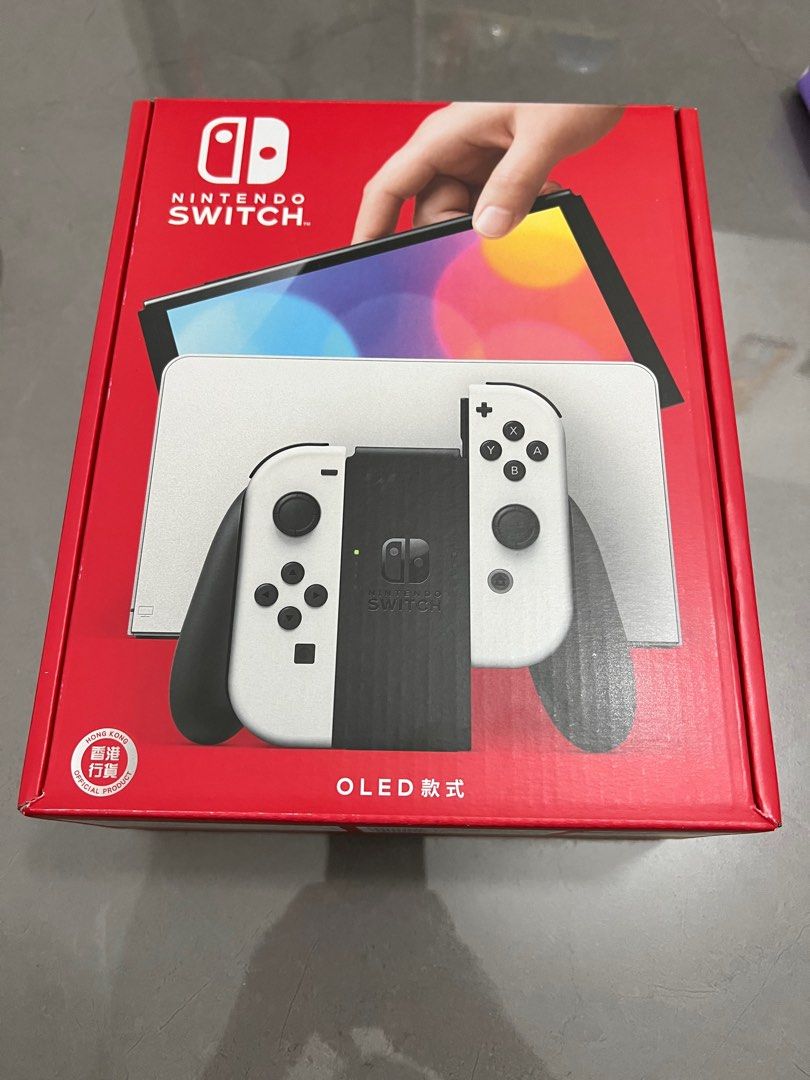 Switch OLED （分類：Nintendo 任天堂）位於 Hong Kong。 由 baristapeter 提交（商品編號 1209603098，圖片 2）。簡介： 全新白色 未拆盒。