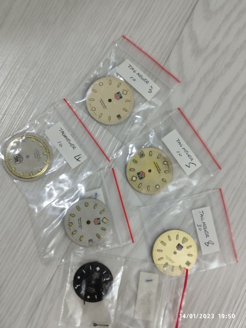 Tag Heuer Watch Dials, Men's Fashion, Watches & Accessories, Watches on