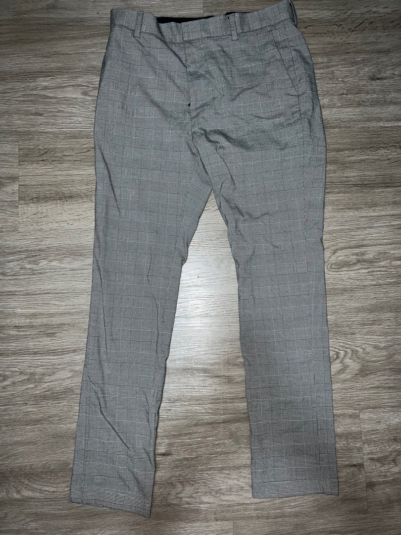Tapered H&M pants, Men's Fashion, Bottoms, Trousers on Carousell