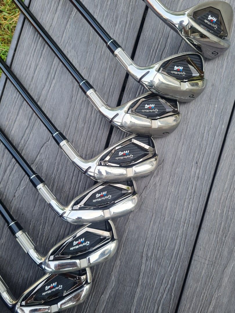 Taylormade M4 Irons Set Graphite Regular Shaft, Sports Equipment