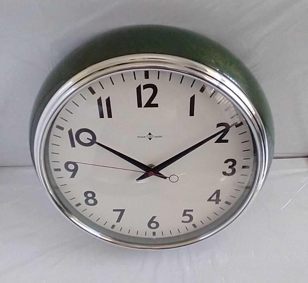 Threshold (by Target) Wall Clock 14 inch Assorted Colors NewUSA, Furniture & Home Living, Home