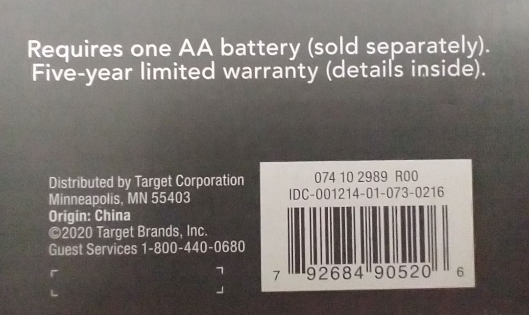 Threshold (by Target) Wall Clock 14 inch Assorted Colors NewUSA, Furniture & Home Living, Home