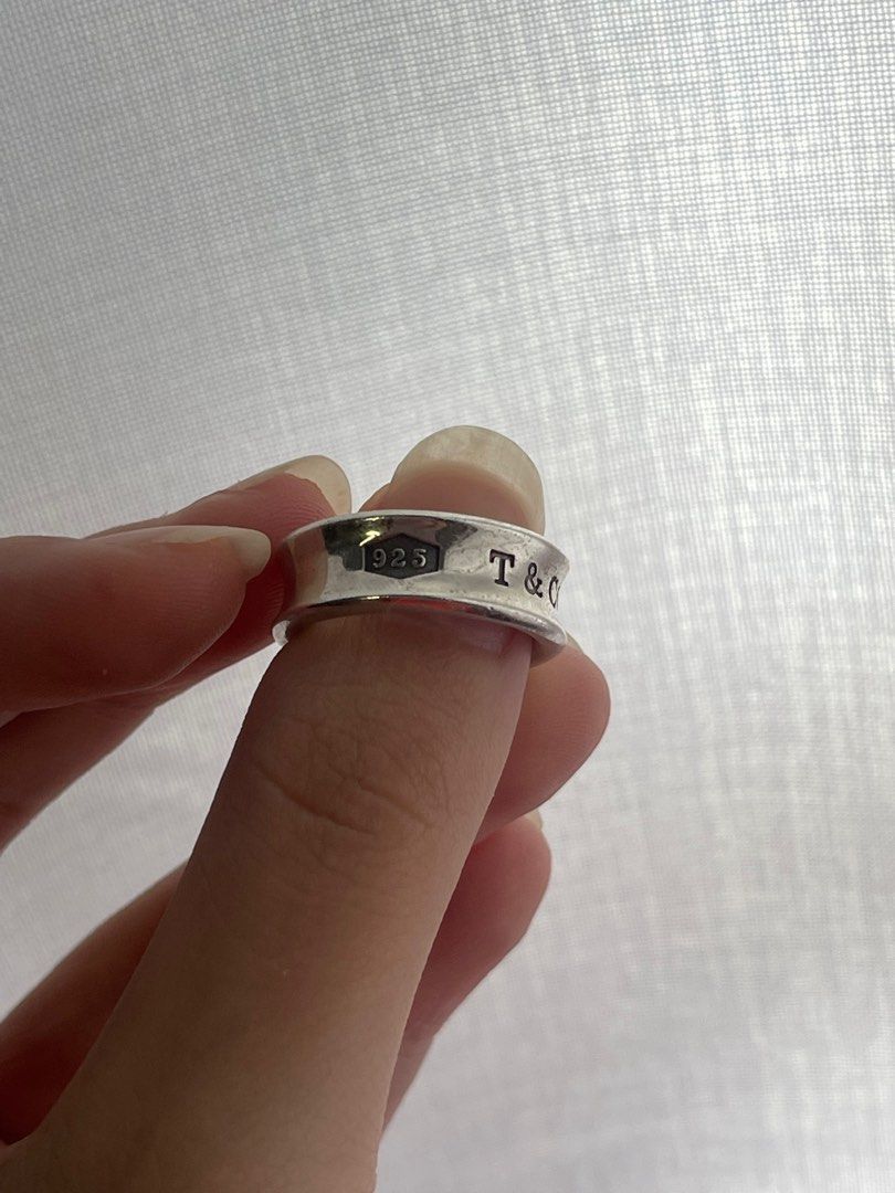 Tiffany and Co Authentic cheapest 1837 925 silver ring