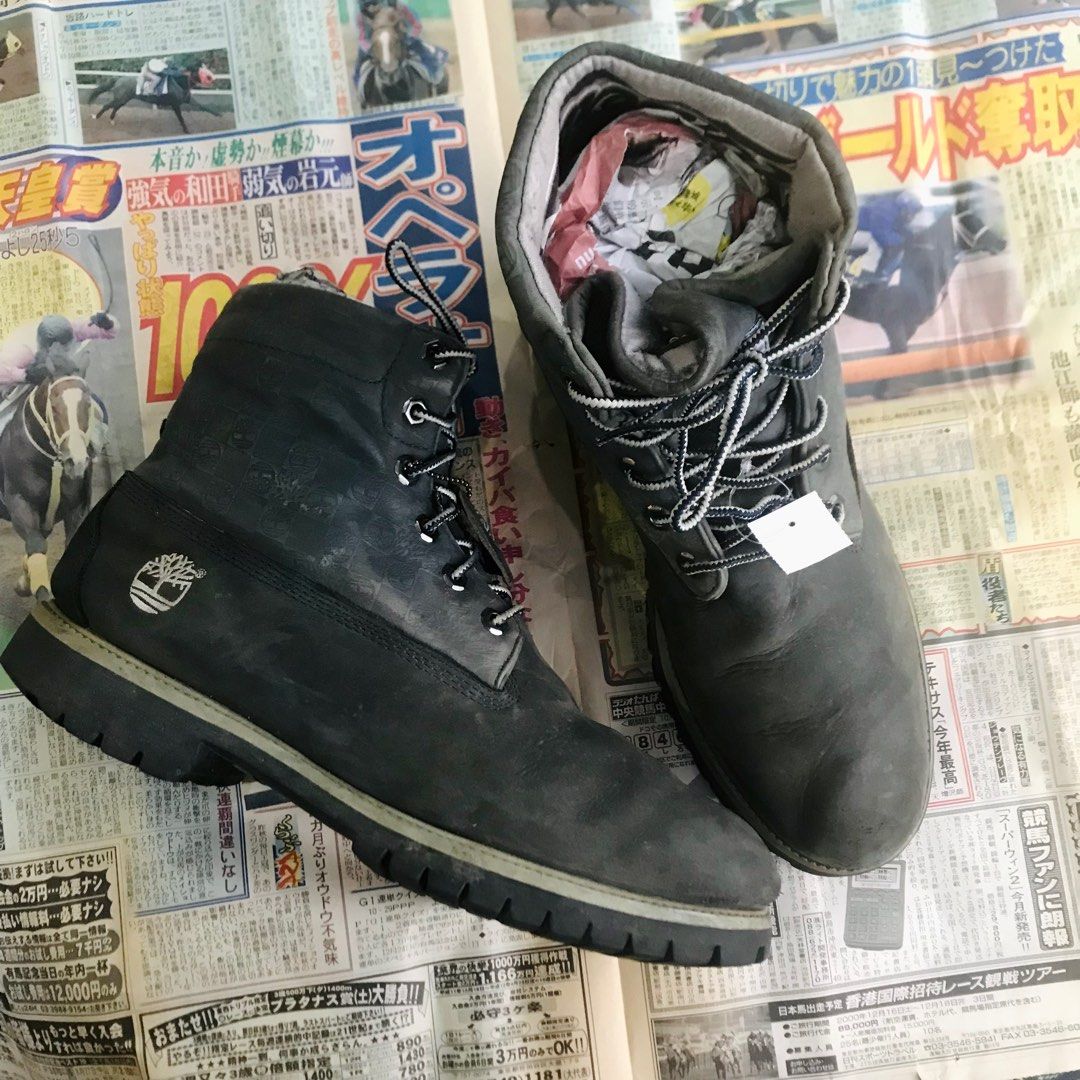 Tims boots outlet black