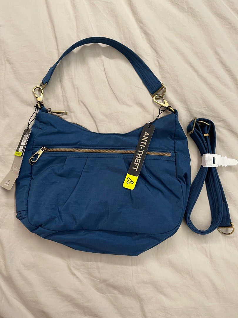 Travelon Anti Theft RFID Protected Signature Hobo Bag