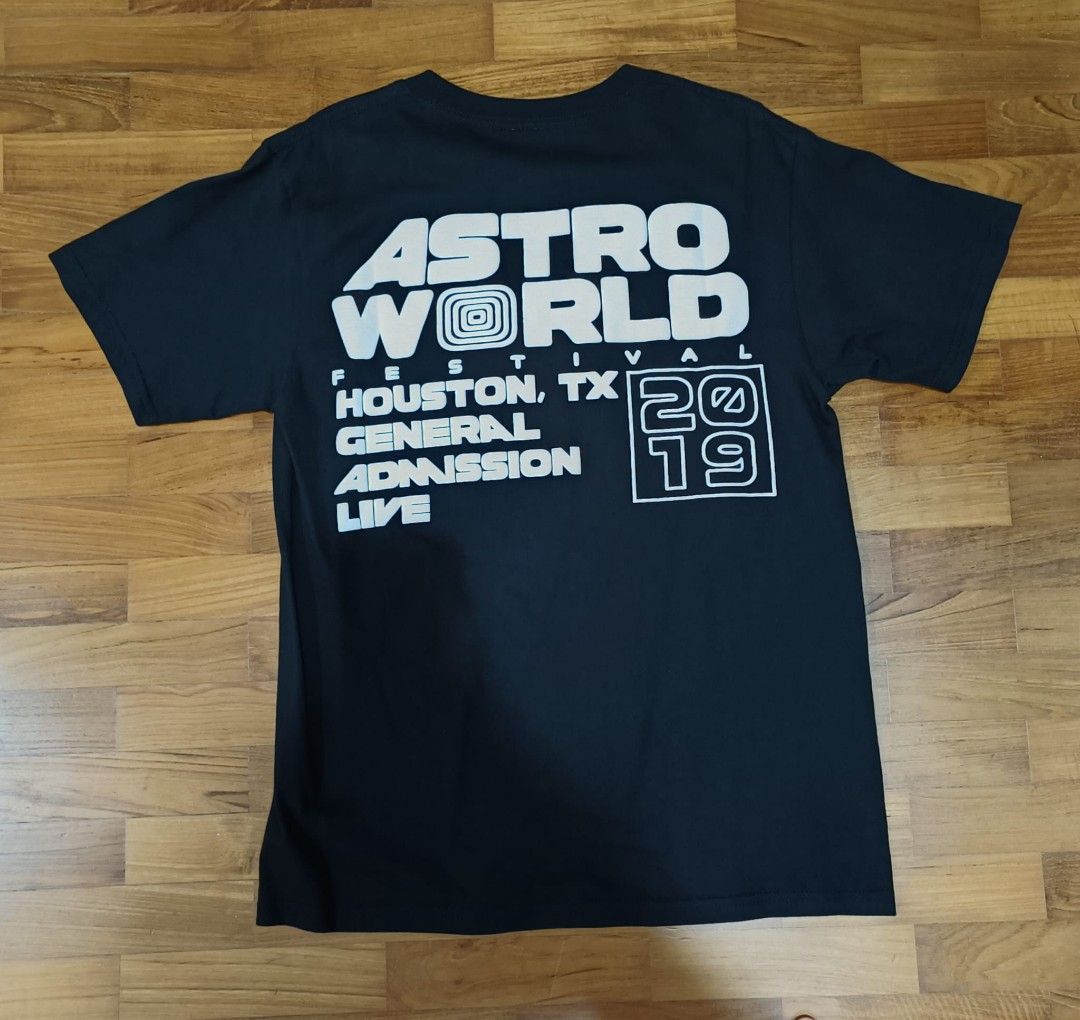 Travis scott staff t shirt sales
