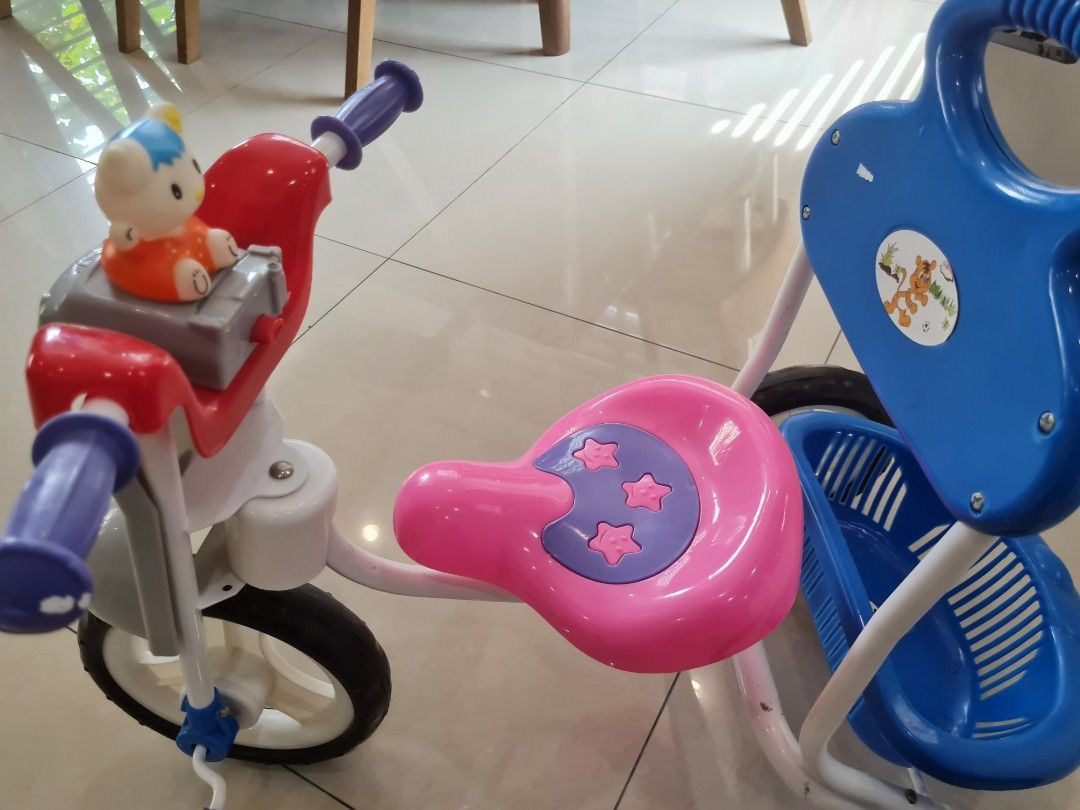 Tricycle with rubber wheels, Babies & Kids, Going Out, Other Babies