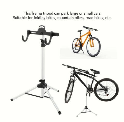 Tripod bike shop stand