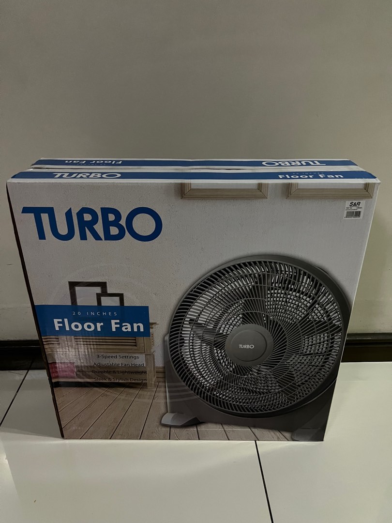 Turbo Floor Fan, Furniture & Home Living, Lighting & Fans, Fans on