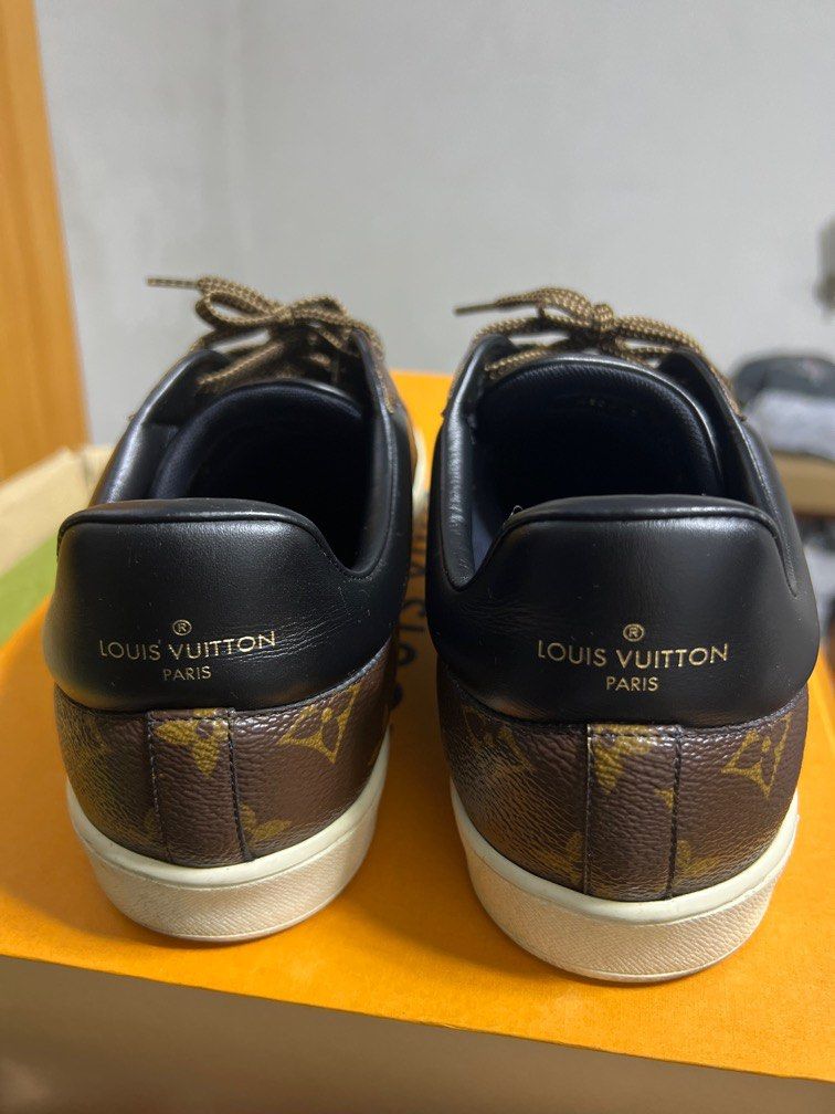 Louis Vuitton LV Monogram Leather Sneakers UK 8.5 | 9.5