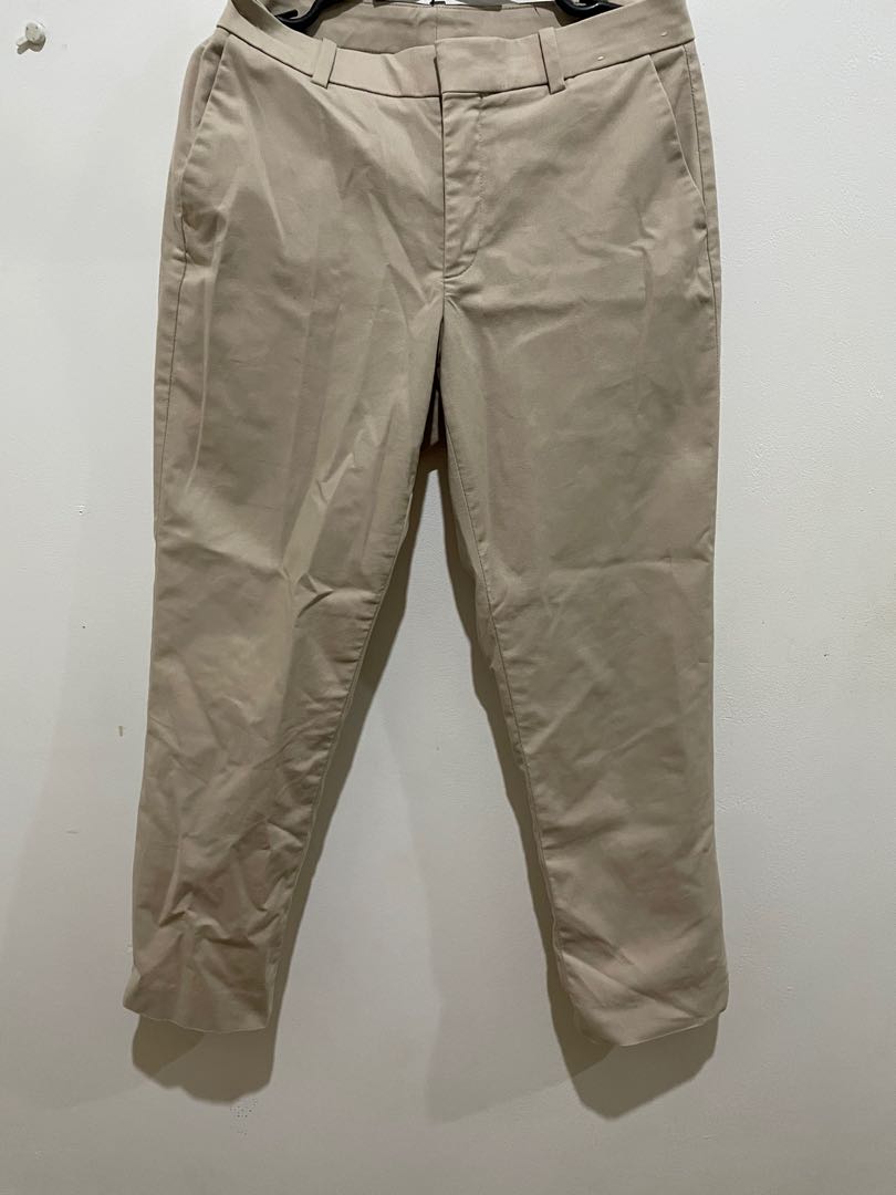 Uniqlo khaki trouser pants, Women's Fashion, Bottoms, Other Bottoms on
