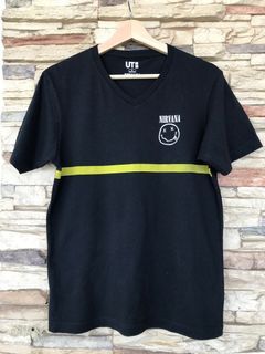 Uniqlo x Nirvana V Neck Tshirt