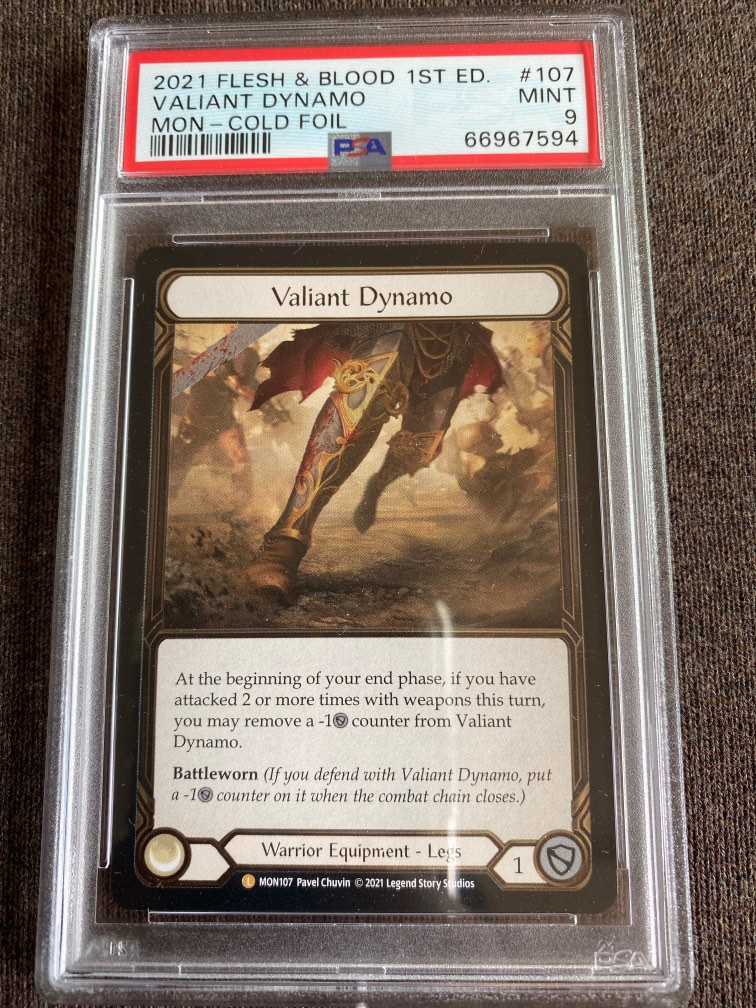 プレミアム - Valiant Flesh Dynamo BloodのeBay Cold foil Rainbow