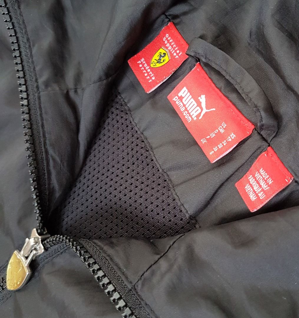 Versatile PUMA Jacket Black Track Jacket Designer Sportswear