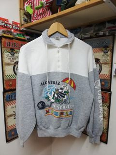Vintage Alcatraz Jail Members 50/50 Sweatshirt