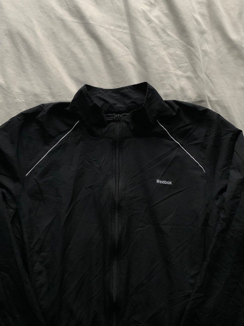 Reebok windbreaker new arrivals black