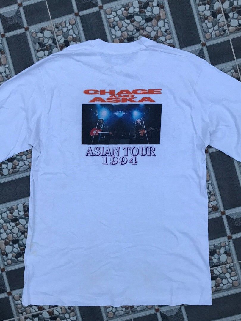 Vintage CHAGE and ASKA Asian Tour 1994 Long sleeve