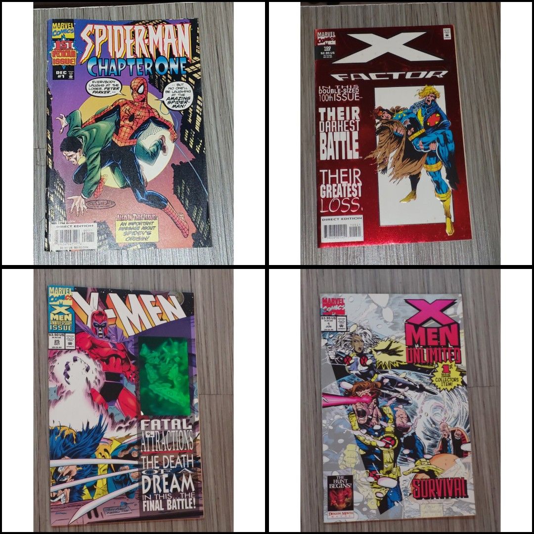Vintage Dc Marvel X-men Comics (Category: Comics & Manga) located in Manila. Submitted by retrotoycollections (Listing ID 1209593665, Image 1). Description: all these are rare 1st issues sold separately, 500 to 1500 price range each.