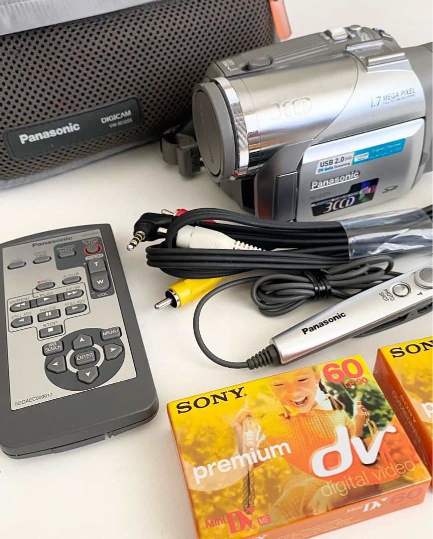 Vintage Panasonic NV-GS75 Handycam Camcorder, Photography, Video ...