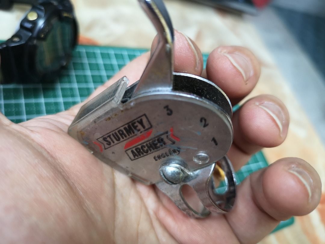 Vintage sturmey archer best sale 3 speed shifter