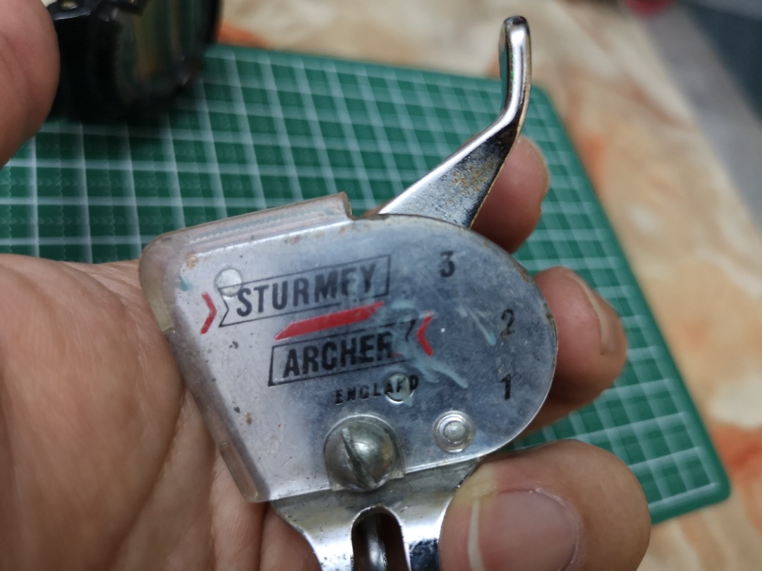 Vintage sturmey archer outlet 3 speed shifter