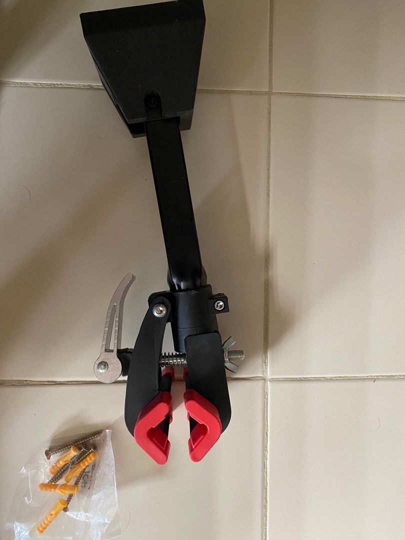Wall mount for bicycle (Category: Bicycles) located in Manila. Submitted by axehead85 (Listing ID 1209473731, Image 2). Description: Never used bicycle mount. Didnt use because bought bike stand instead. .