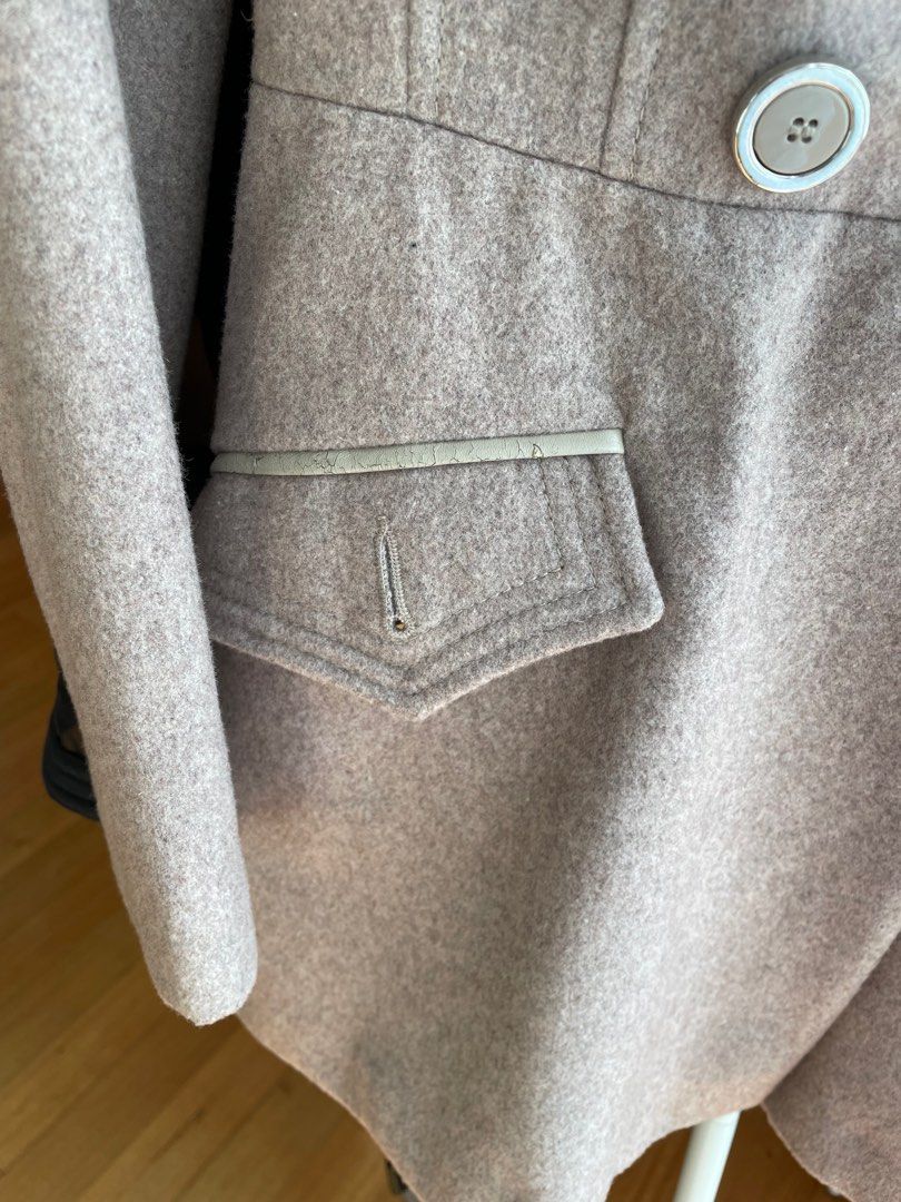 Warehouse double breasted coat sales